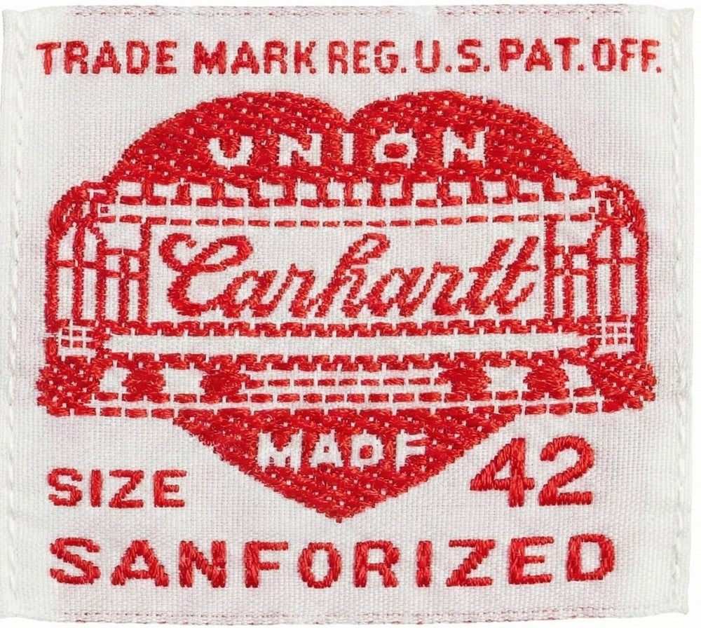 CARHARTTの年代判別一覧表