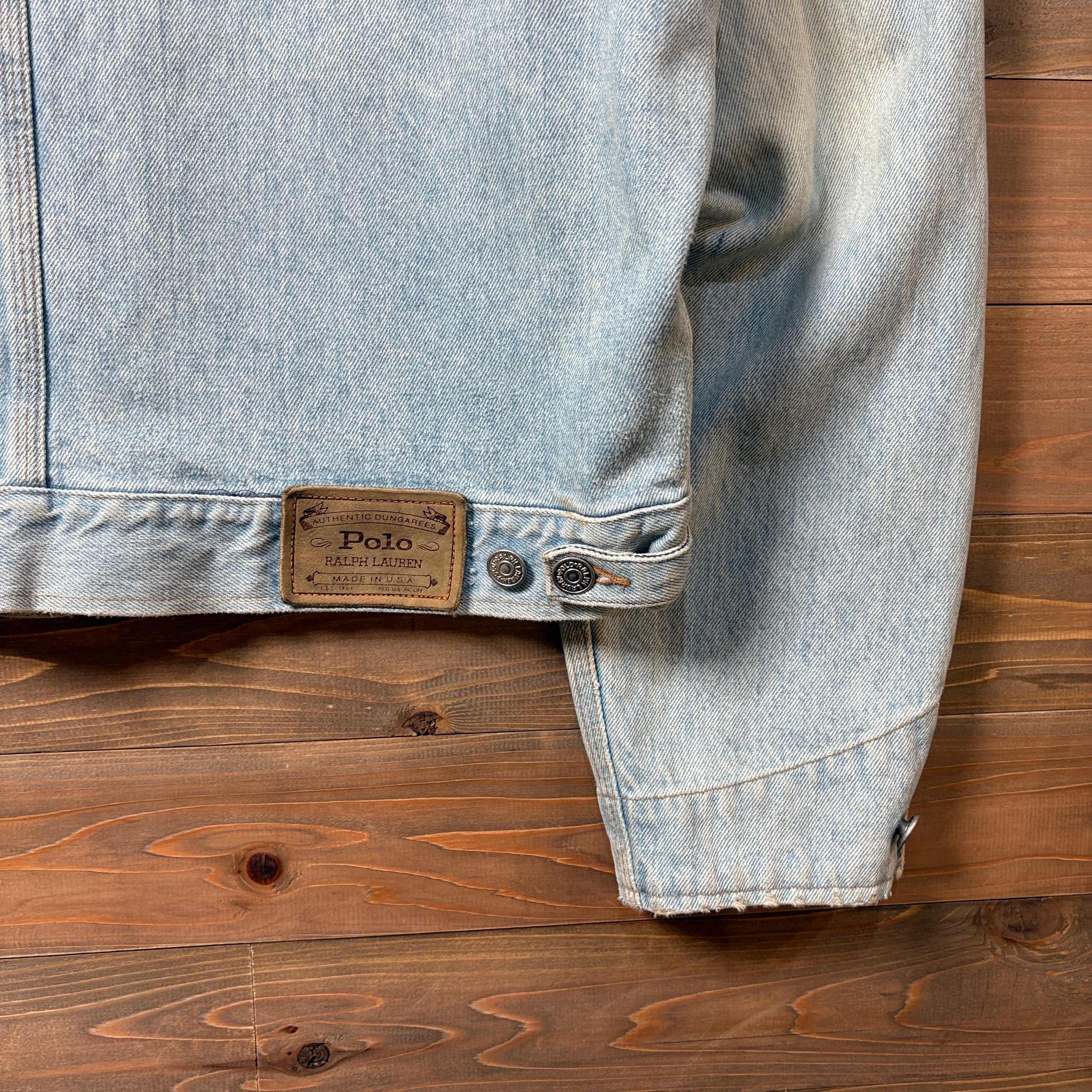 1980s Polo Ralph Lauren "Gacha Pocket" Denim Jacket