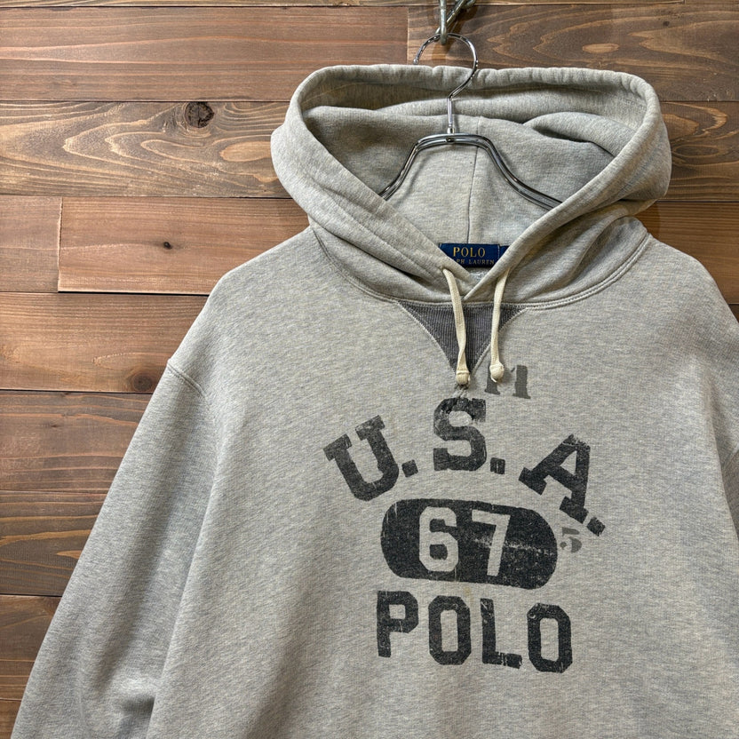 Ralph Lauren "Separate Pocket" Two-Tone Hoodie