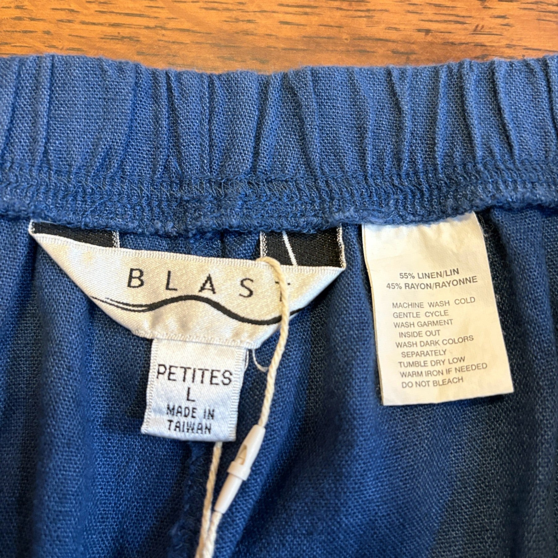 2000s BLAST "Linen Rayon" Easy Pants