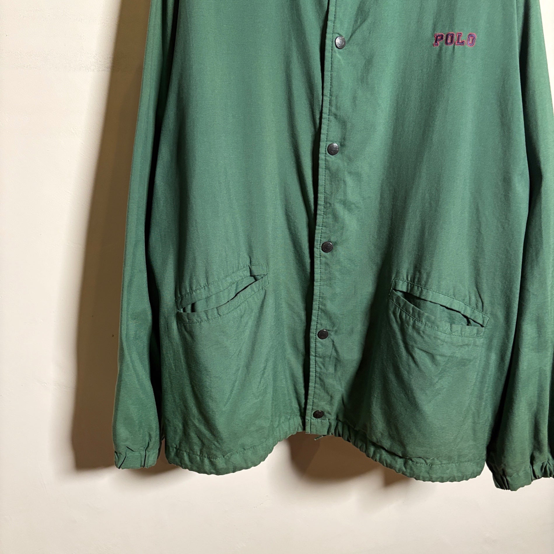 1990s Polo Ralph Lauren "POLO" Coach Jacket