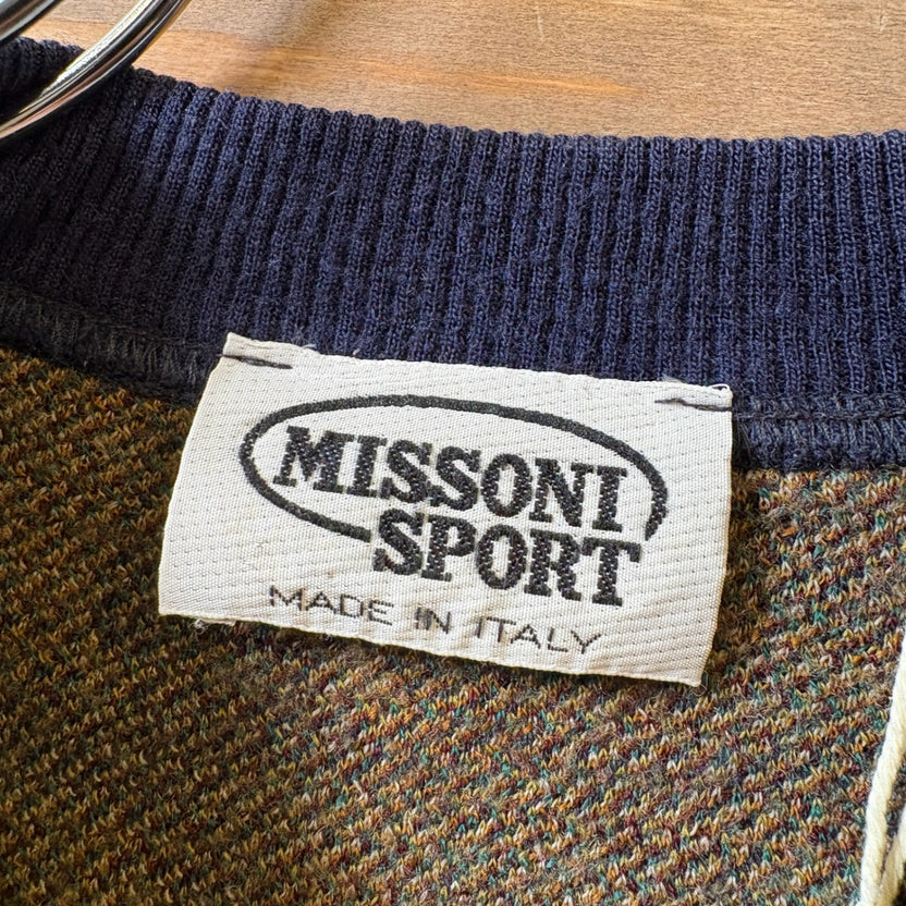 OLD Missoni Sport "Hound's-tooth Pattern" Knit