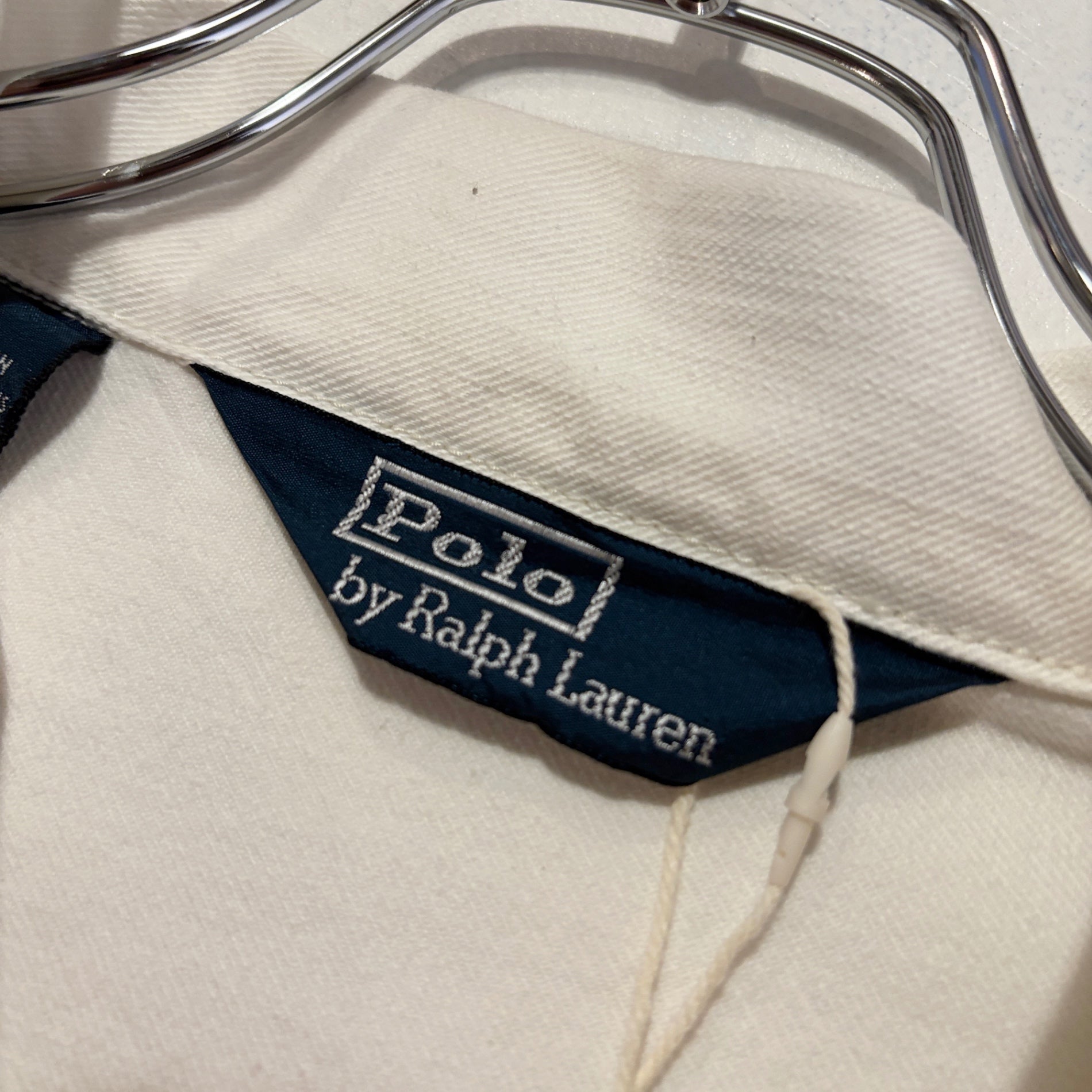 1990s Polo Ralph Lauren "WHITE" 2nd Type Denim Jacket
