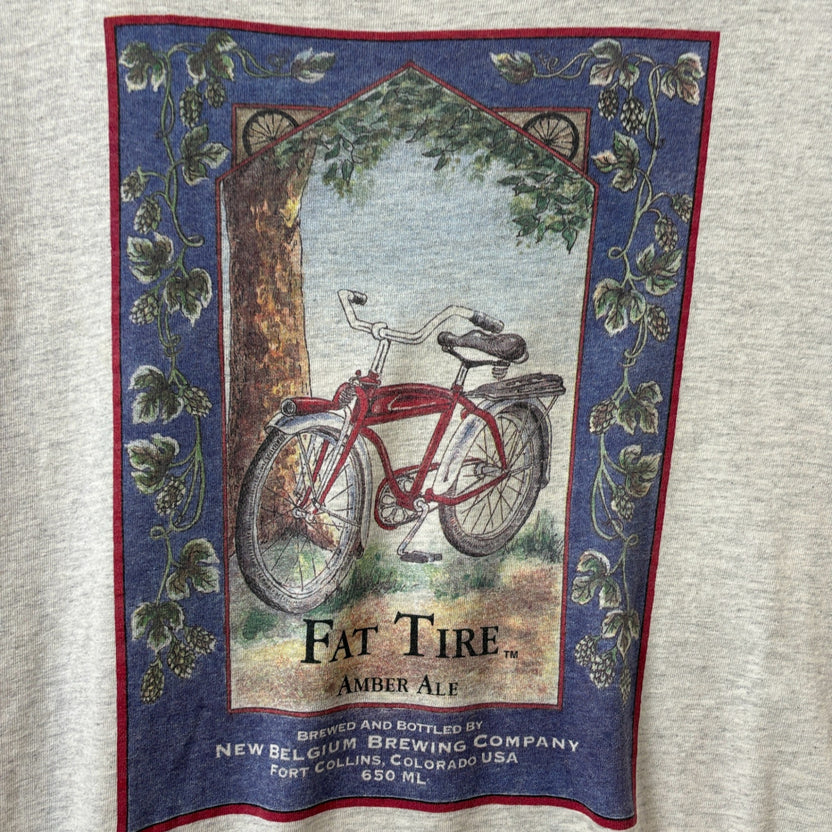 1990s JERZEES "FAT TIRE" Company T-Shirt