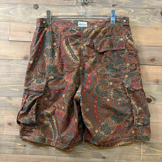 2000s Polo Ralph Lauren "Paisley" Swim Cargo Shorts