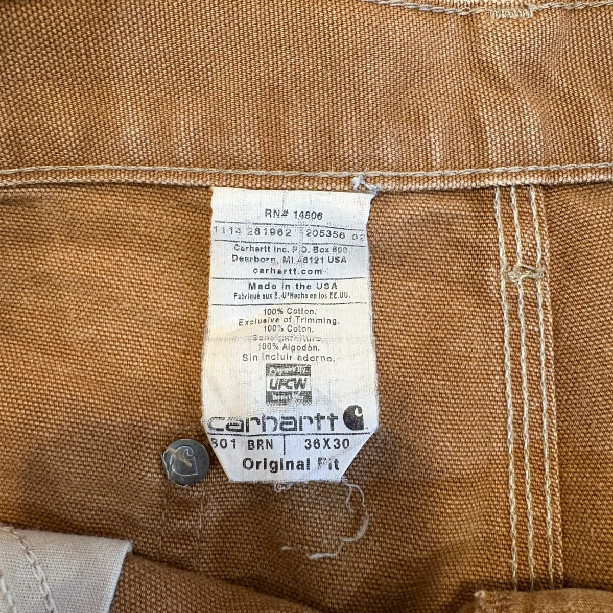 Carhartt "125th Anniversary" Double Knee Painter Pant