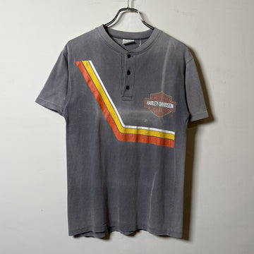 1980s Harley-Davidson "Henry Neck" T-Shirt