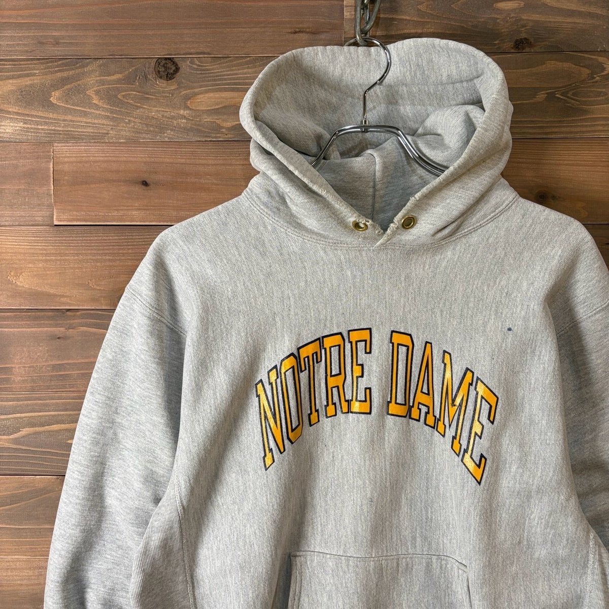 1990s "Champion" REVERSE WEAVE "Notre Dame" Hoodie
