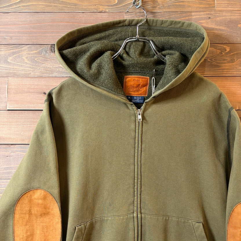 1990s Polo Ralph Lauren "SPORTSMAN" Zip-Up Hoodie
