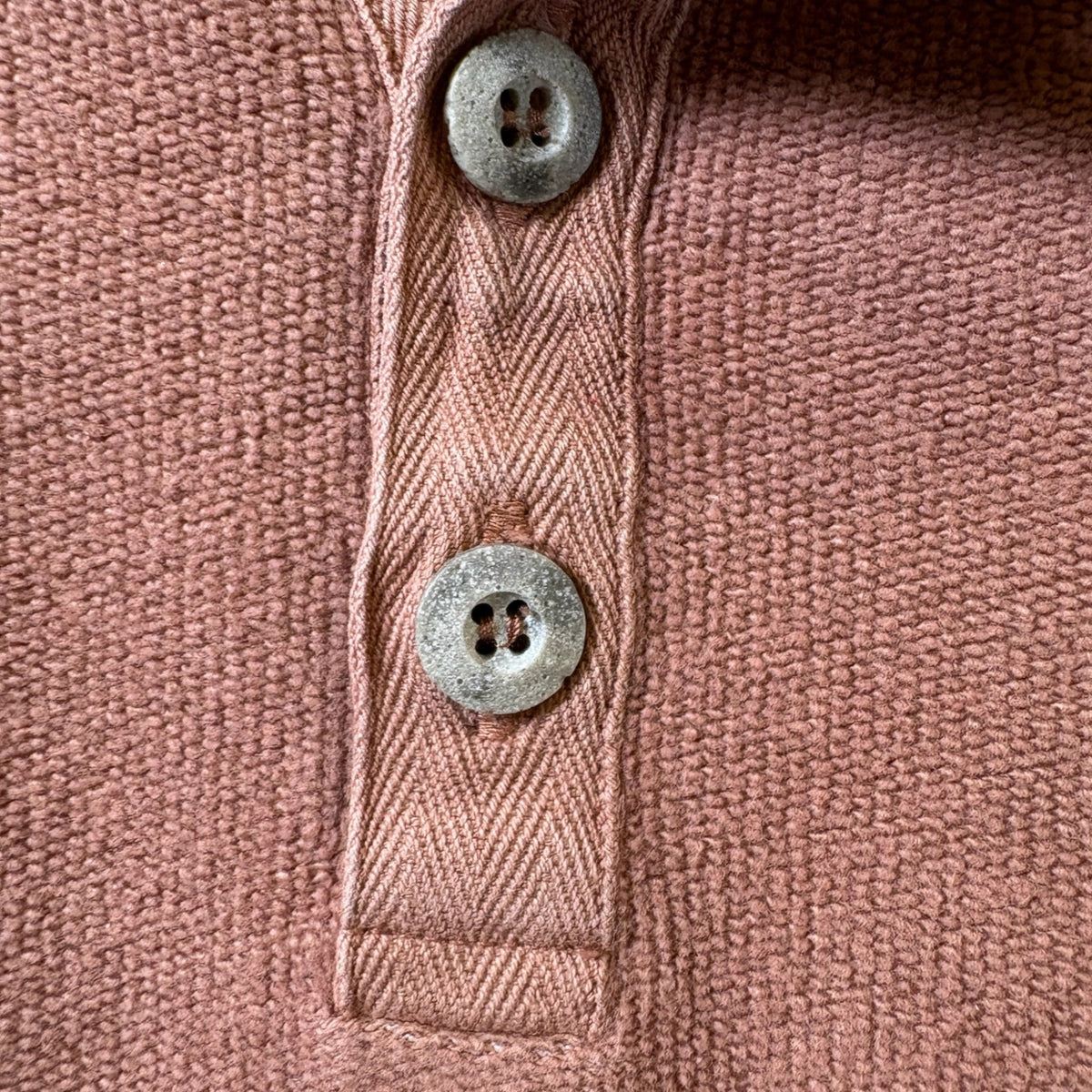 1990s THE TERRITORY AHEAD "Pile" Half-Button Pullover
