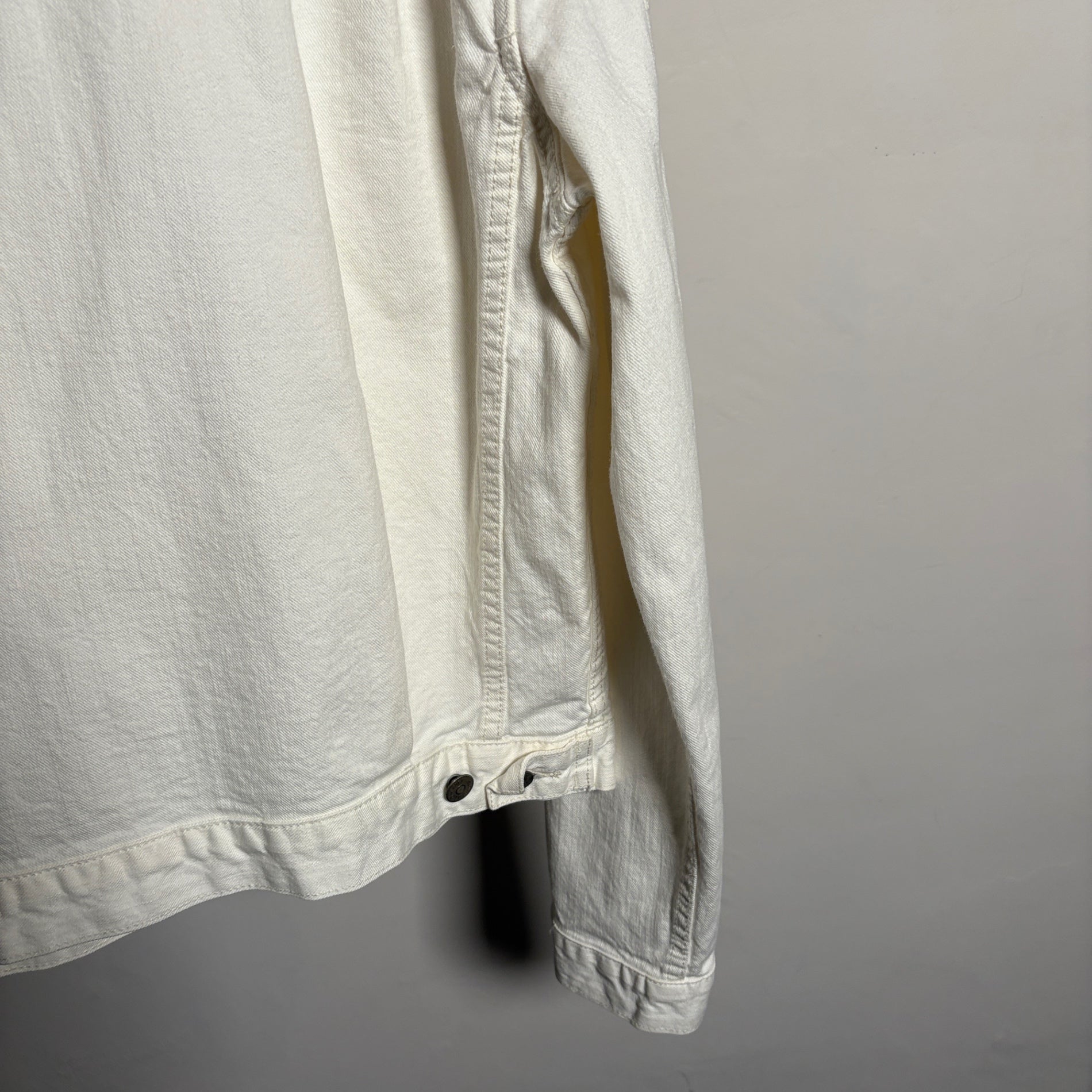 1990s Polo Ralph Lauren "WHITE" 2nd Type Denim Jacket