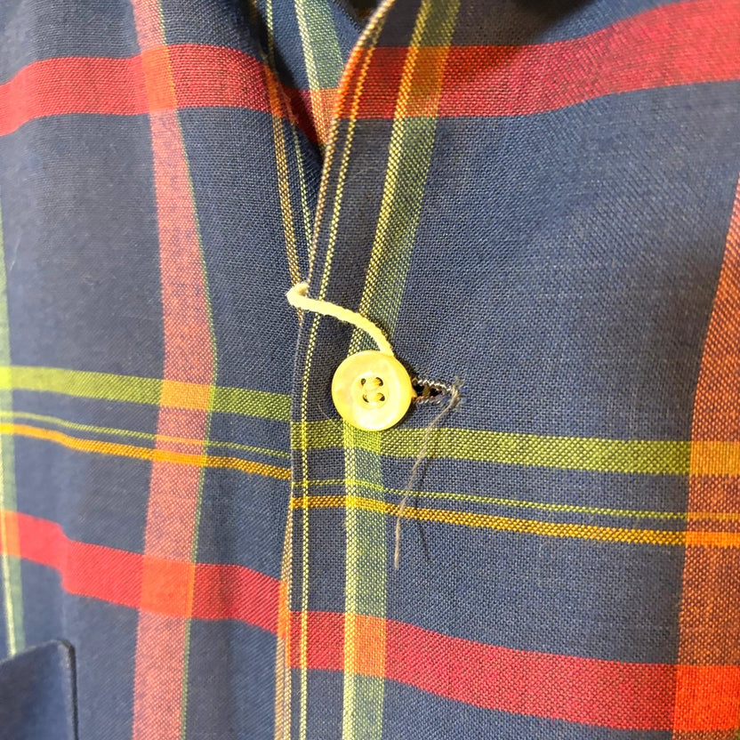 1970s BRENT ”Rayon" Open Collar Shirt