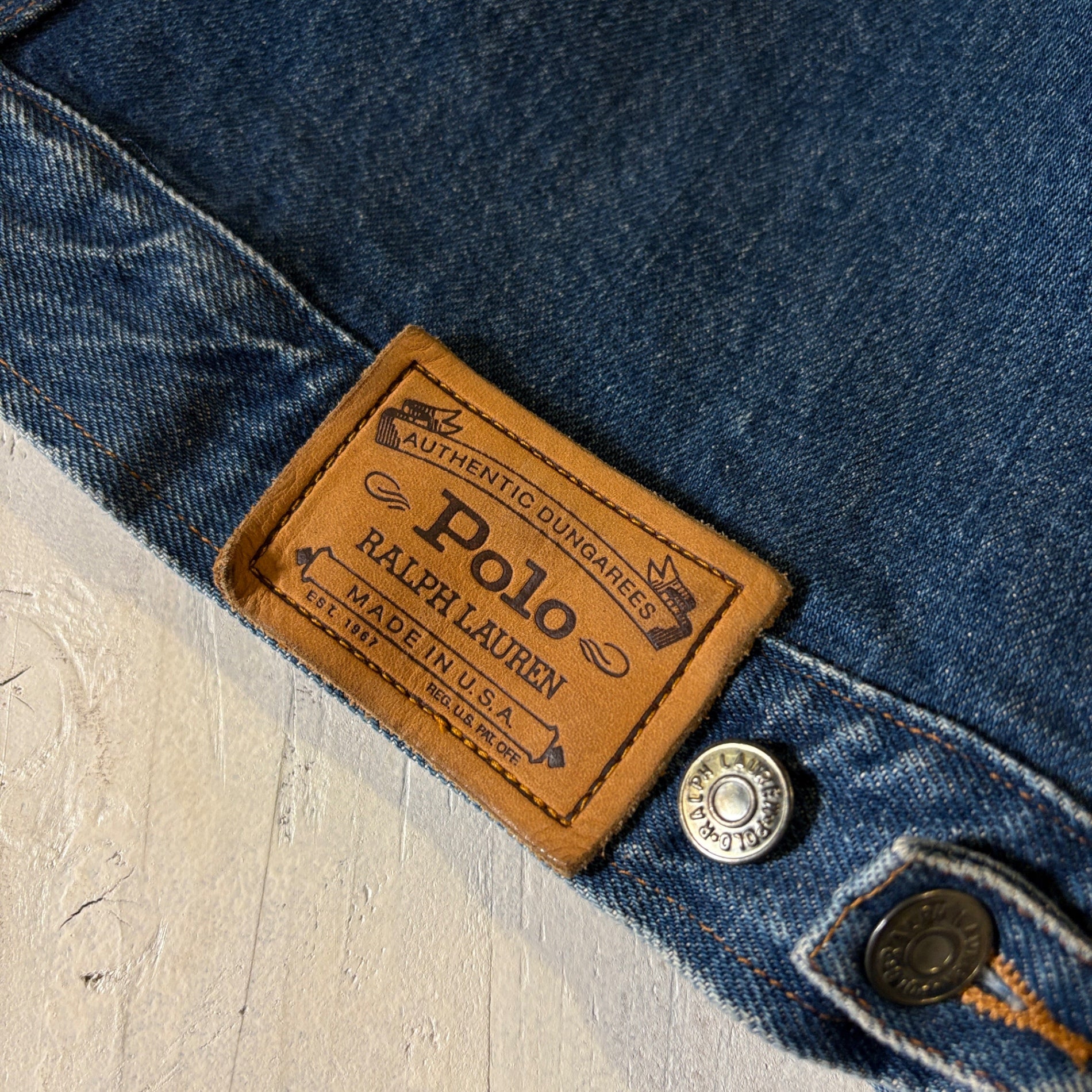 1980s Polo Ralph Lauren "ガチャポケ" Denim Jacket