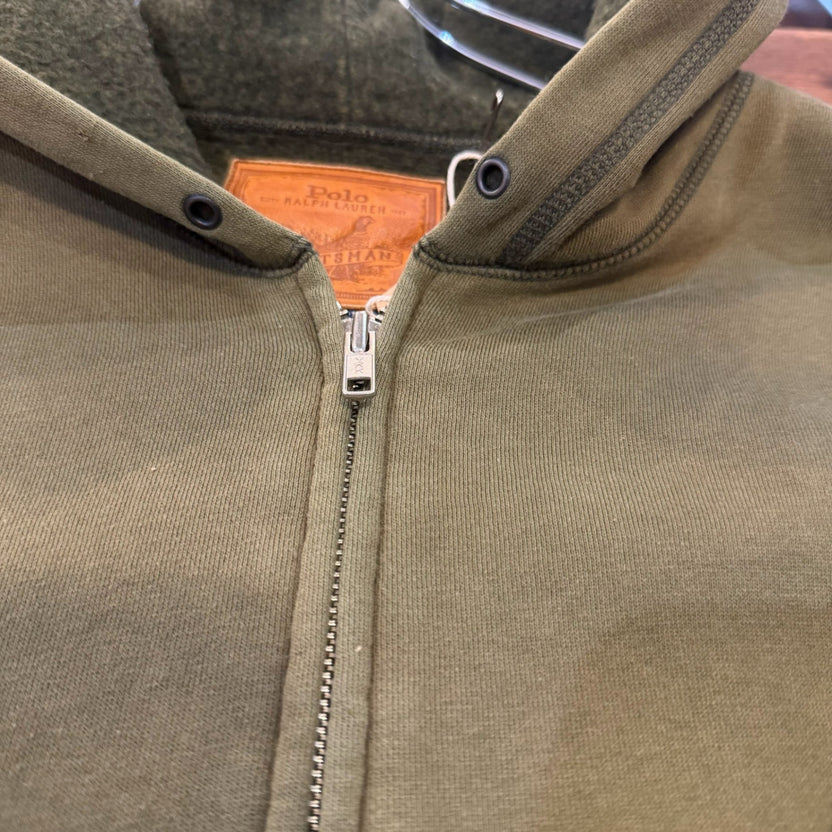 1990s Polo Ralph Lauren "SPORTSMAN" Zip-Up Hoodie