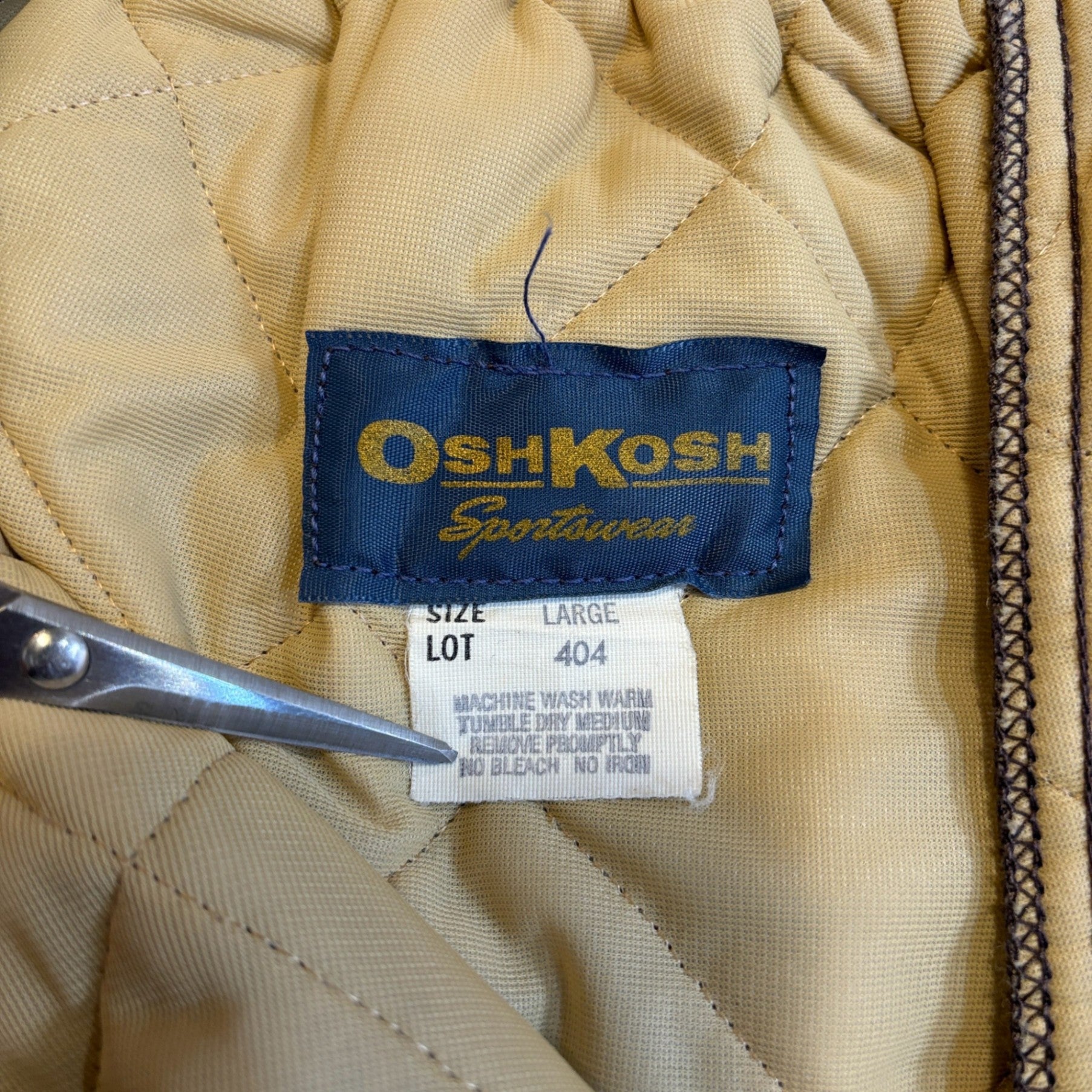 1970s~1980s OSHKOSH Quilting Pants