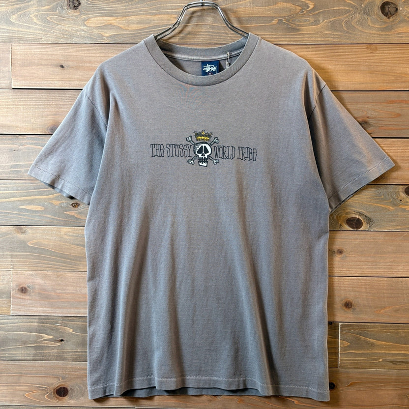 1990s STUSSY "Skull" T-Shirt
