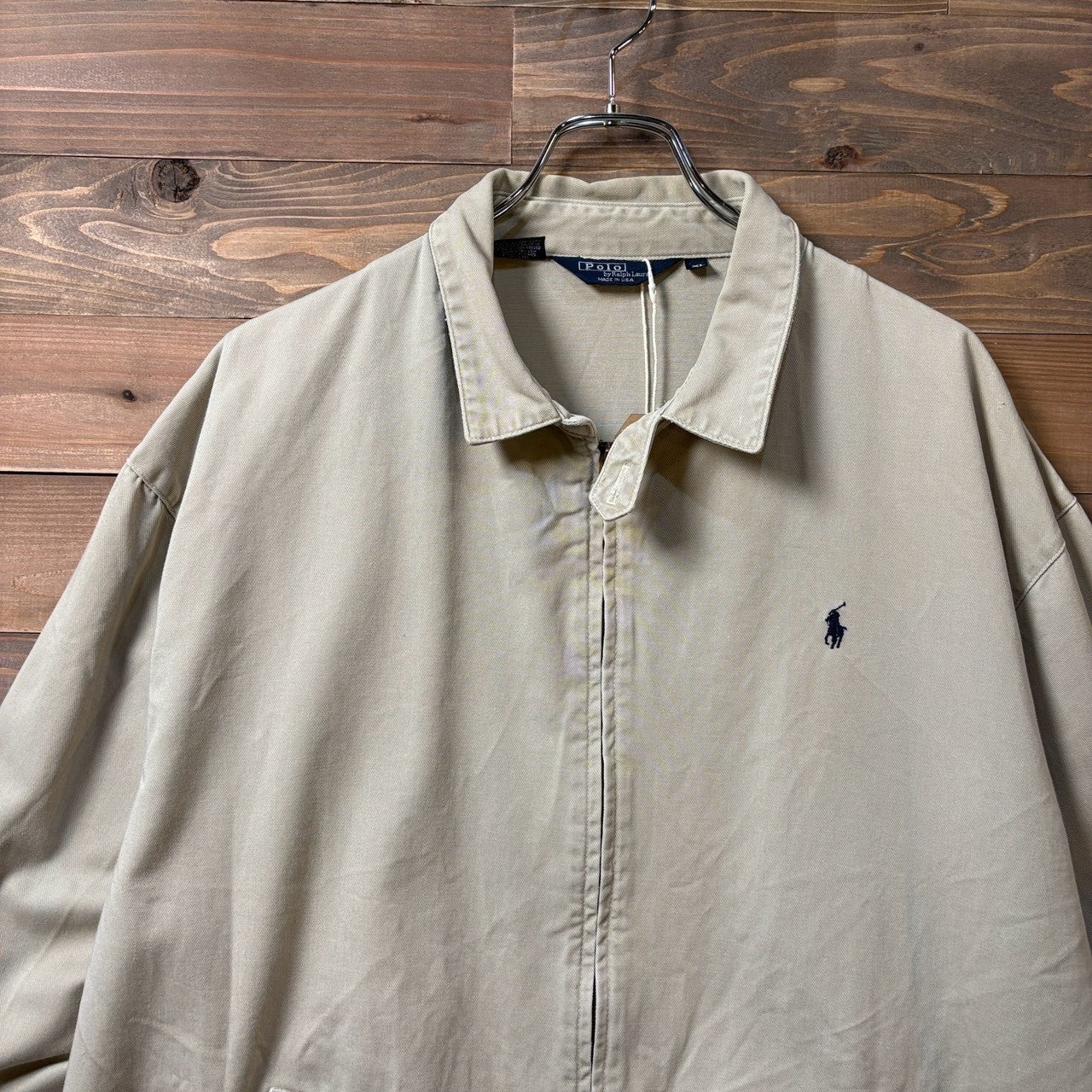 1980s Polo Ralph Lauren "MADE IN USA" Drizzler Jacket