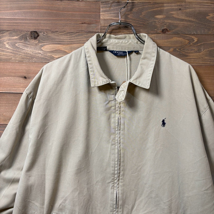1980s Polo Ralph Lauren "MADE IN USA" Drizzler Jacket