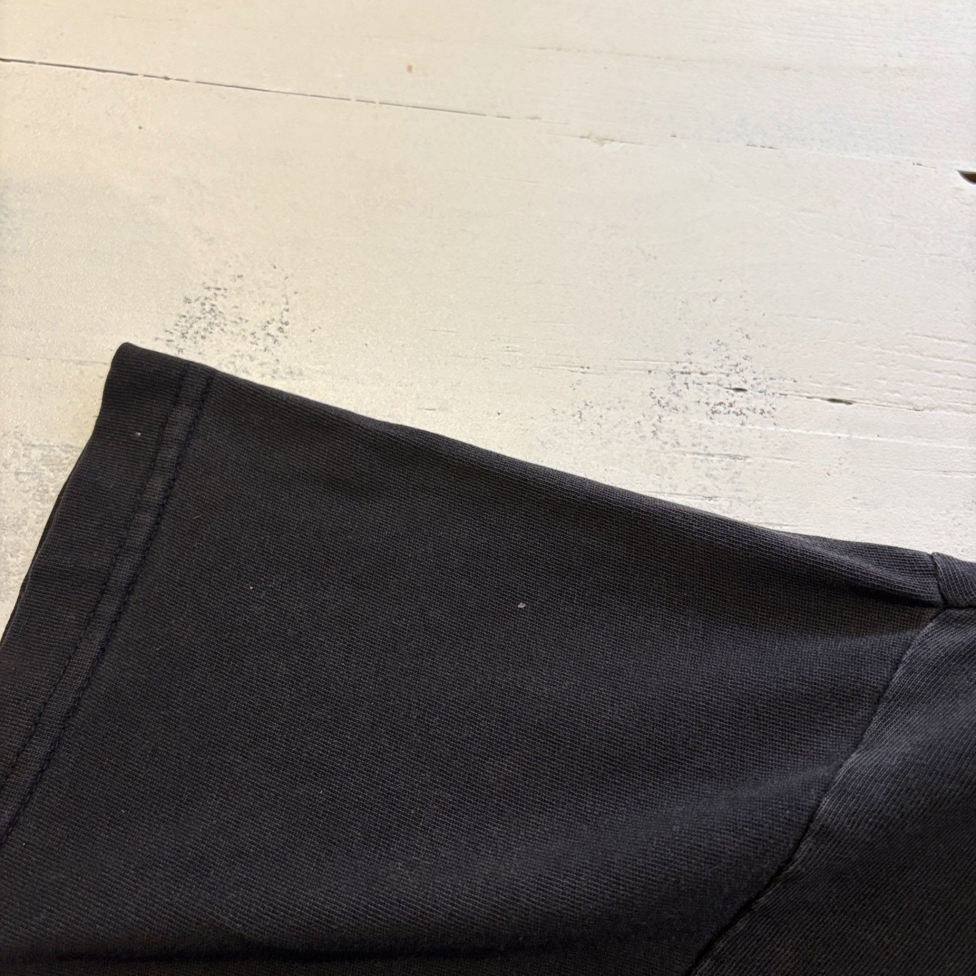 1980s STUSSY "BLACK" Logo Pocket T-Shirt