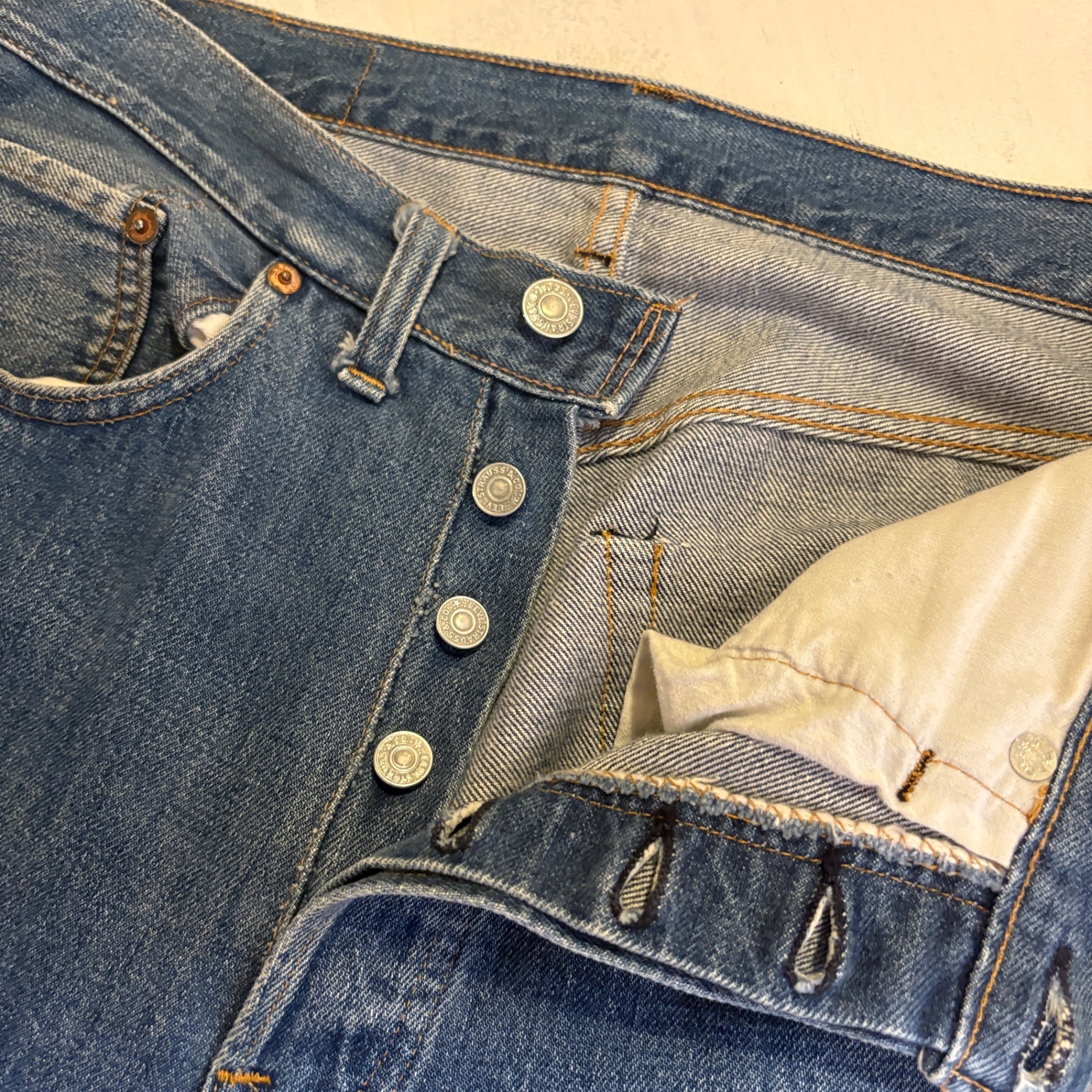 1970s Levi's "66 Single" Denim Pant