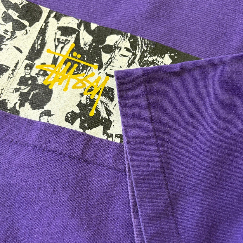 1990s STUSSY "Photo Print" T-Shirt