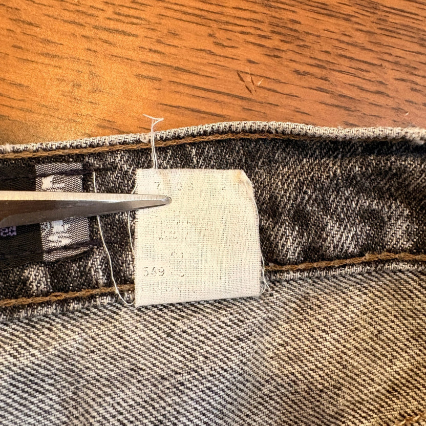 1990s~2000s Levi's SilverTab "Baggy" Black Denim Pants