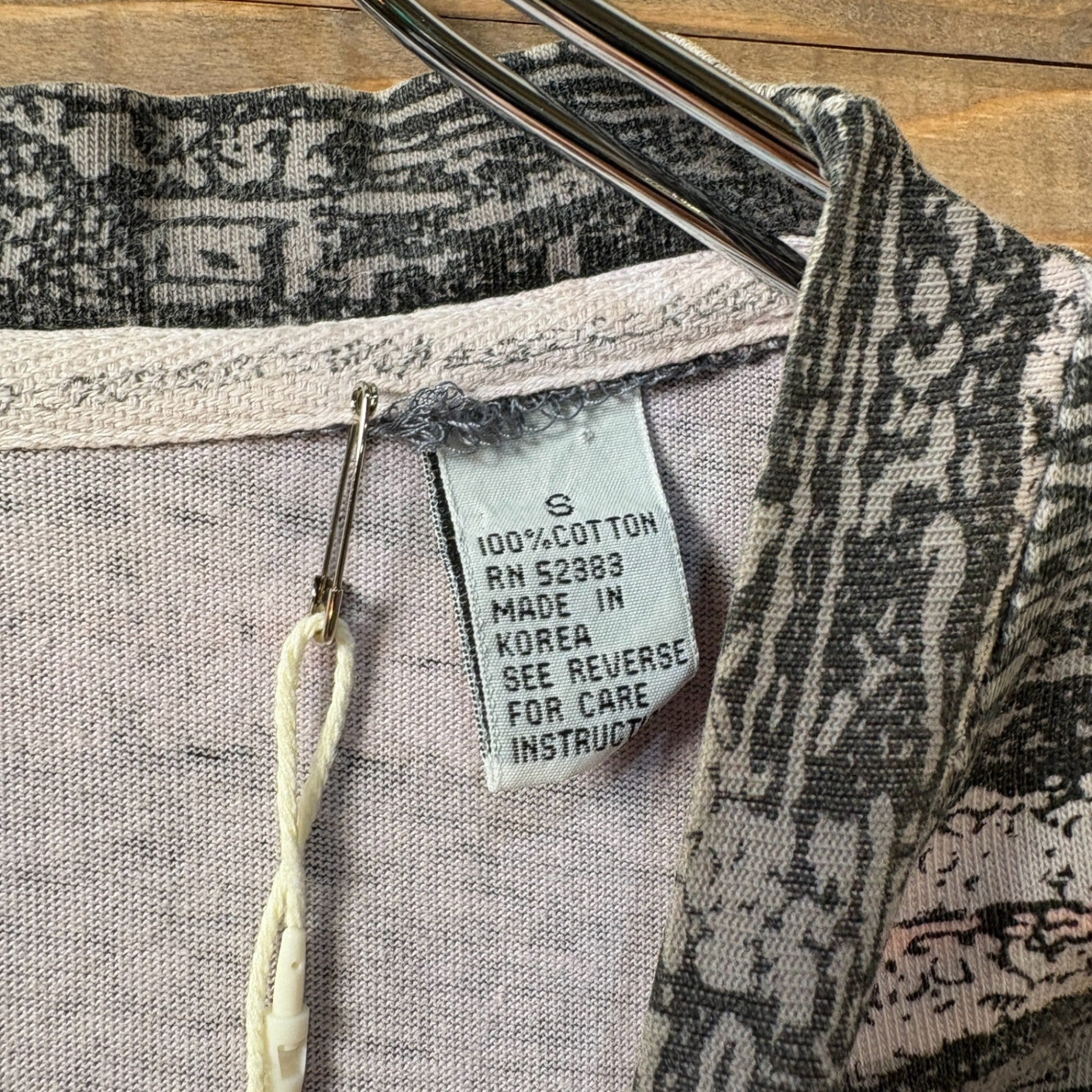 1990s "All-over border" T-Shirt