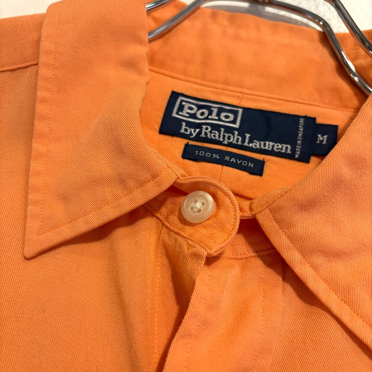 1990s Polo Ralph Lauren "RAYON" Safari Shirt