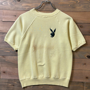 1960~1970s Hanes "Playboy" Double Name S/S Sweatshirt