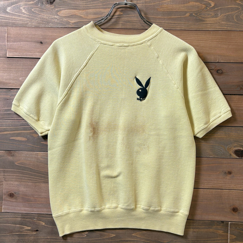 1960~1970s Hanes "Playboy" Double Name S/S Sweatshirt