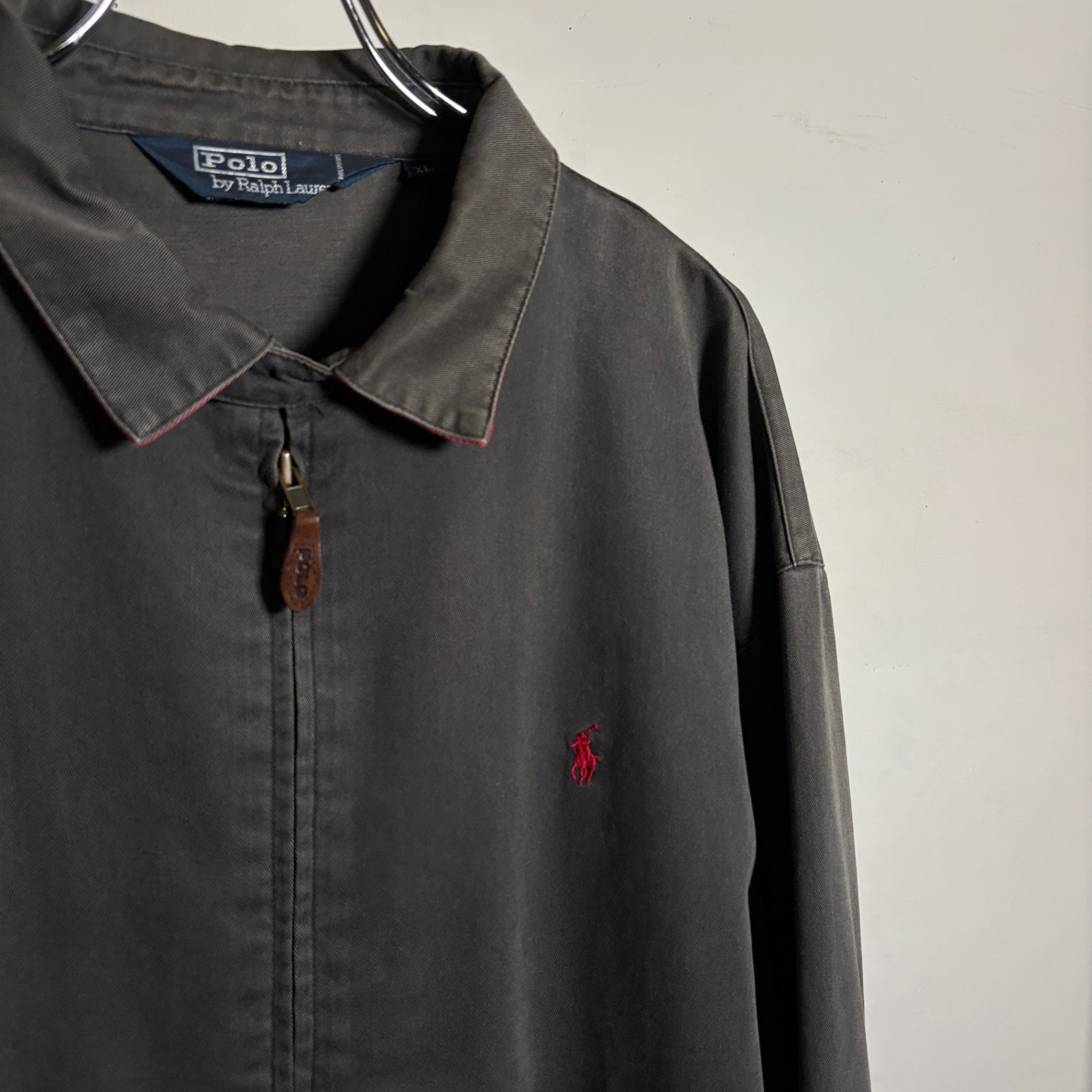 1990s Polo Ralph Lauren "Fade Black" Drizzler Jacket