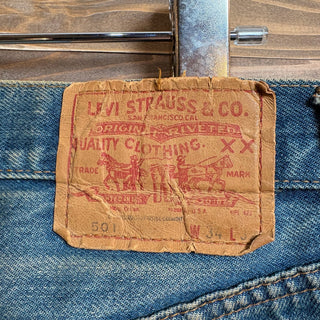 1970s Levi's 501 "66 Single" Denim Pant