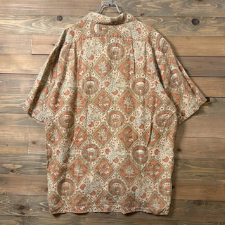 1990s Polo Ralph Lauren "LINEN100%" Aloha Open Collar Shirt