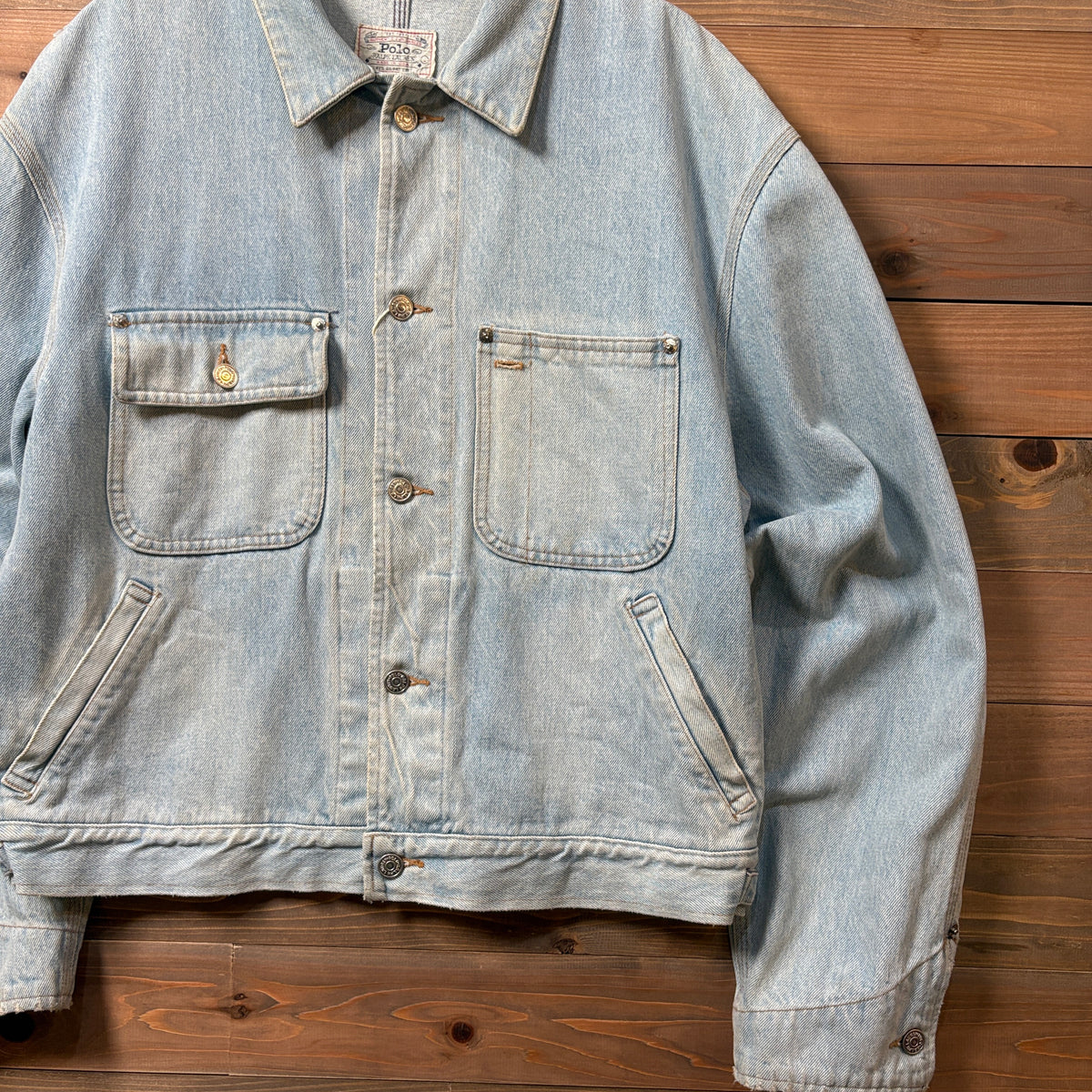1980s Polo Ralph Lauren "Gacha Pocket" Denim Jacket