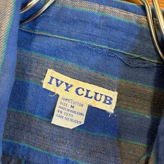 IVY CLUB "Stripe" Flannel Shirt