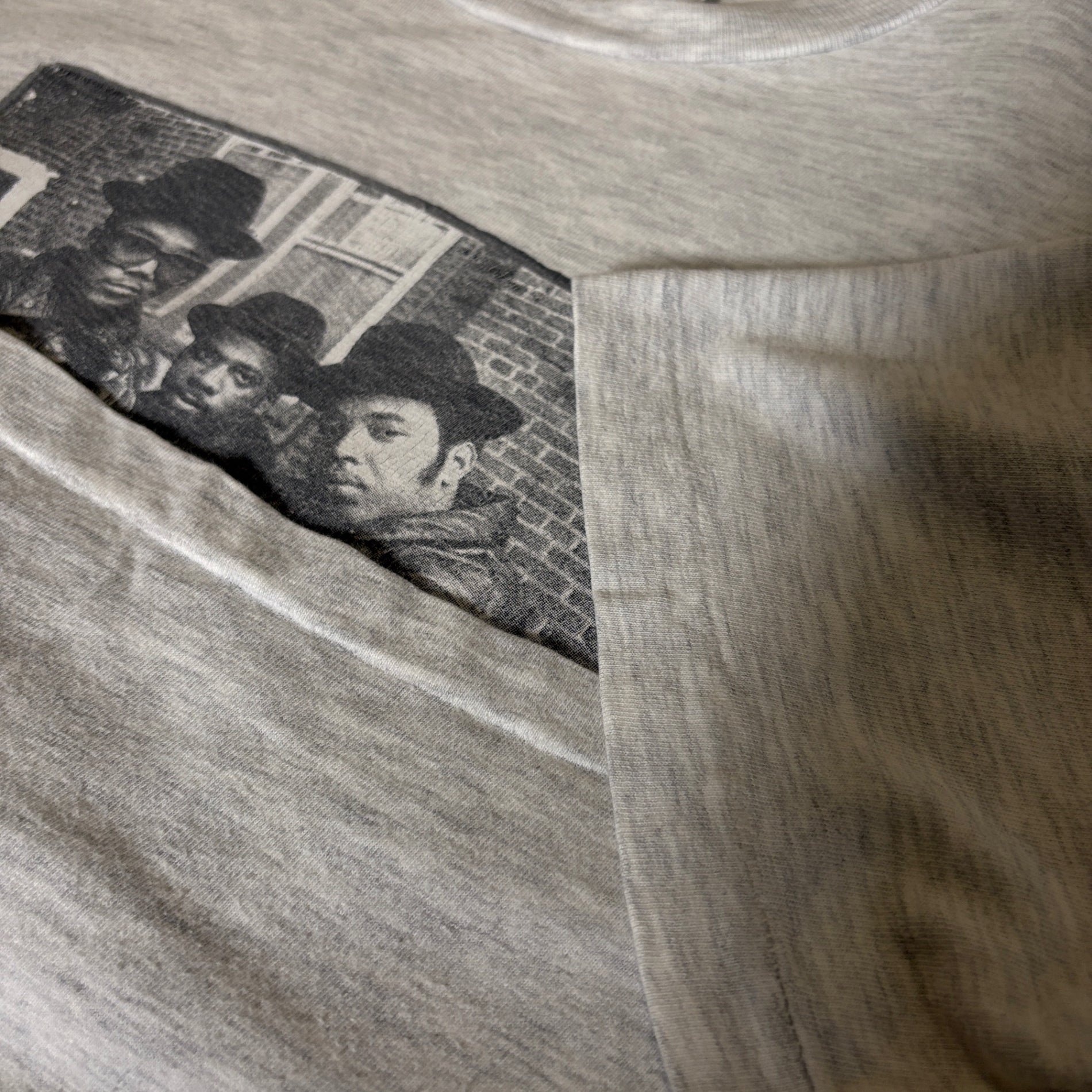 1990s Hanes "RUN DMC" FUCK YOU HEROES Promotion T-Shirt