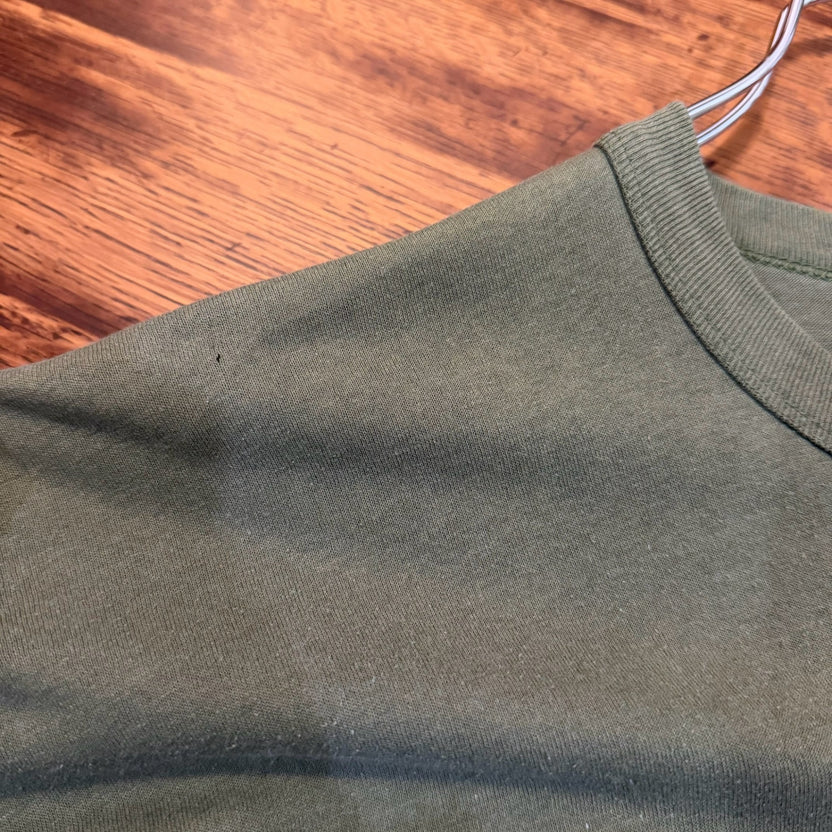 1990s unknown "KHAKI" Blank T-Shirt