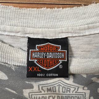 1990s Harley-Davidson "All-Over Pattern" T-Shirt