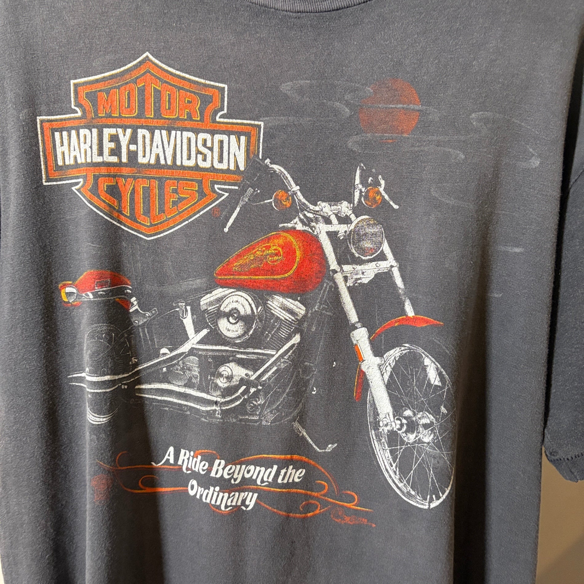 1980s Harley-Davidson "Sun Fade" T-Shirt