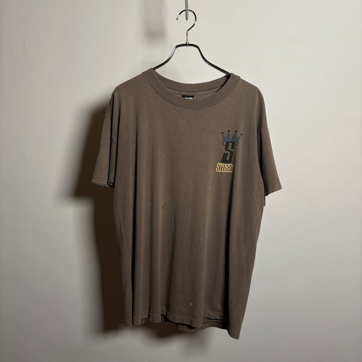 1980s STUSSY "CROWN" T-Shirt