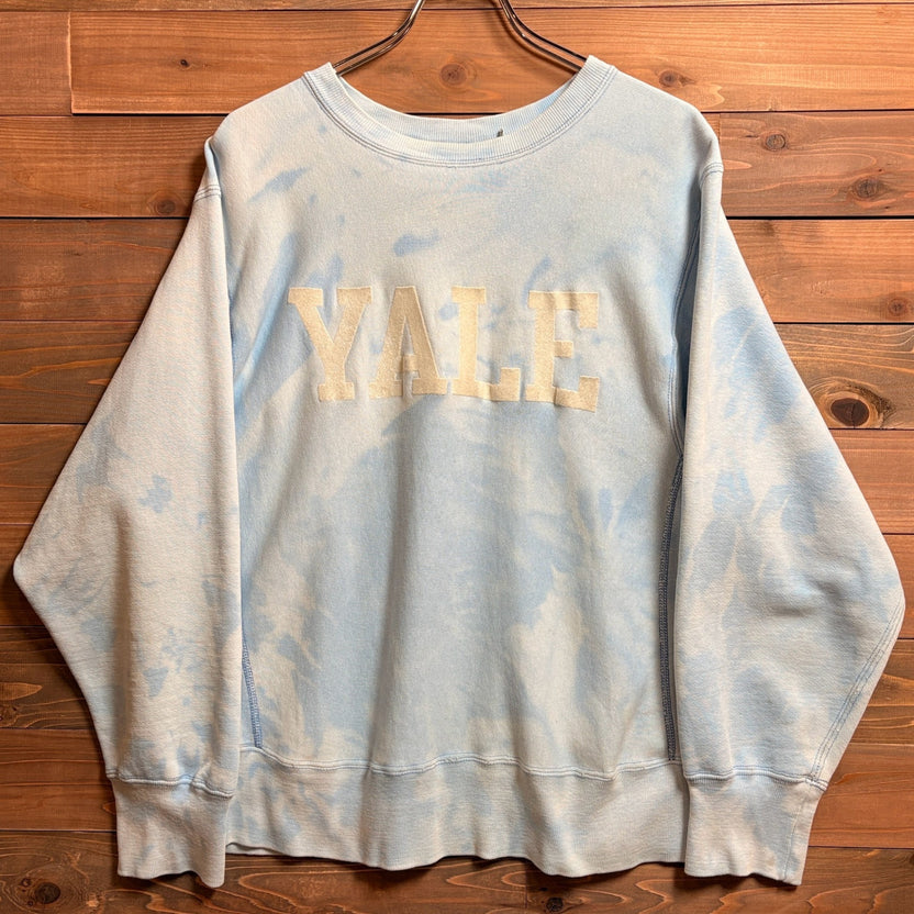 1980s Champion REVERSE WEAVE "YALE" Bleached Sweat Shirt