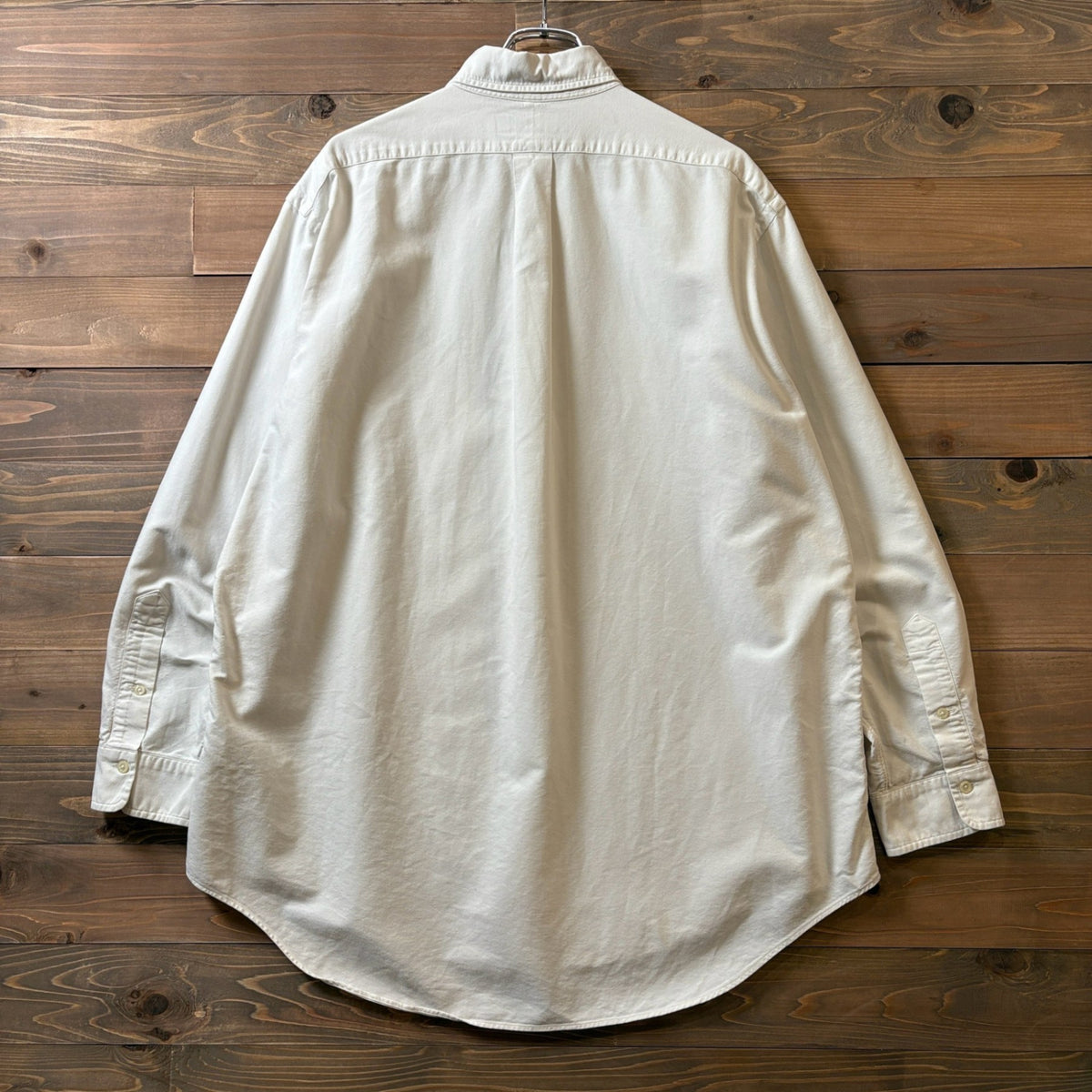 1990s Polo Ralph Lauren "WHITE" Oxford B/D Shirt