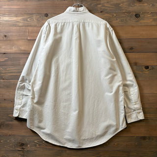 1990s Polo Ralph Lauren "WHITE" Oxford B/D Shirt