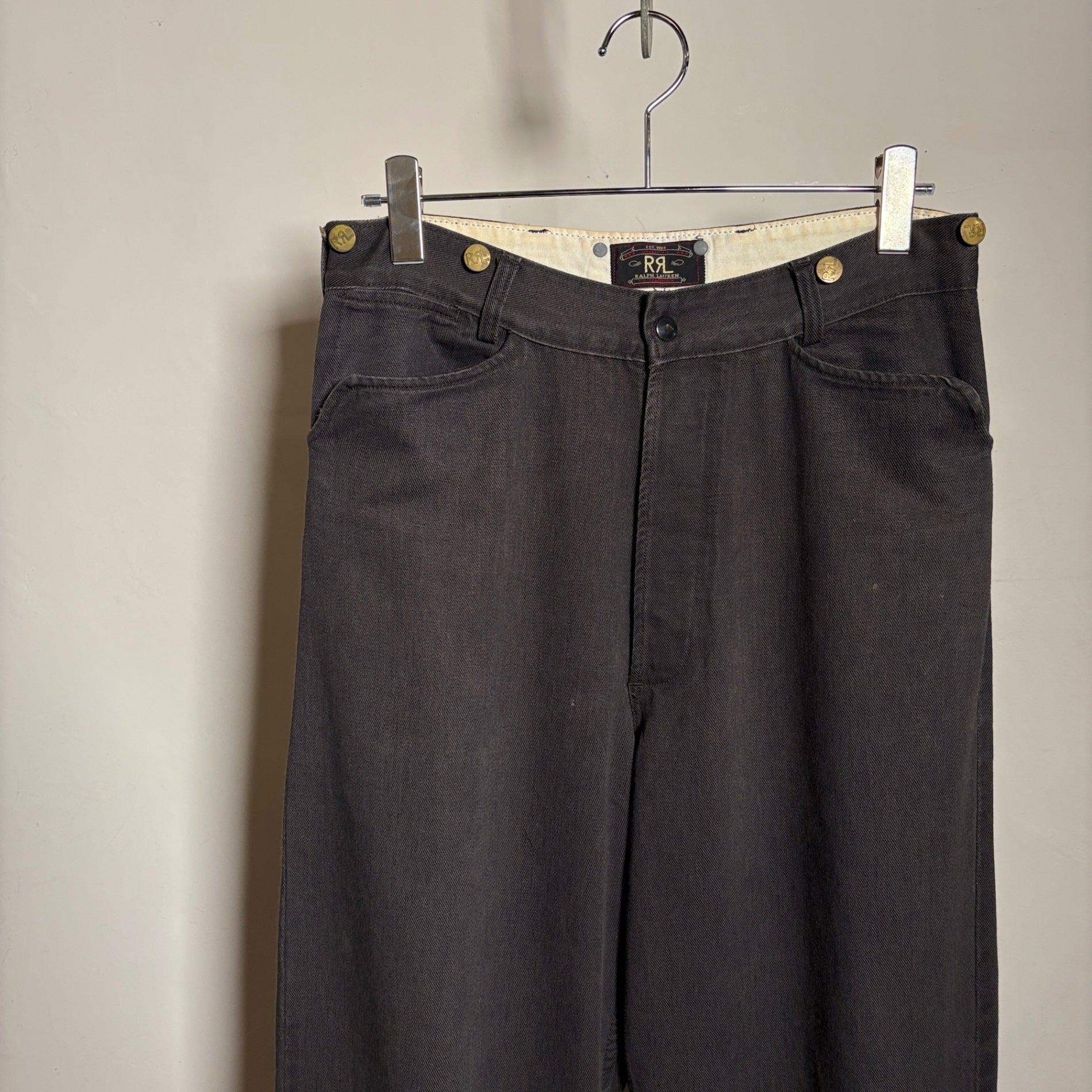 1990s RRL "Rayon×Cotton" Frisco Pant