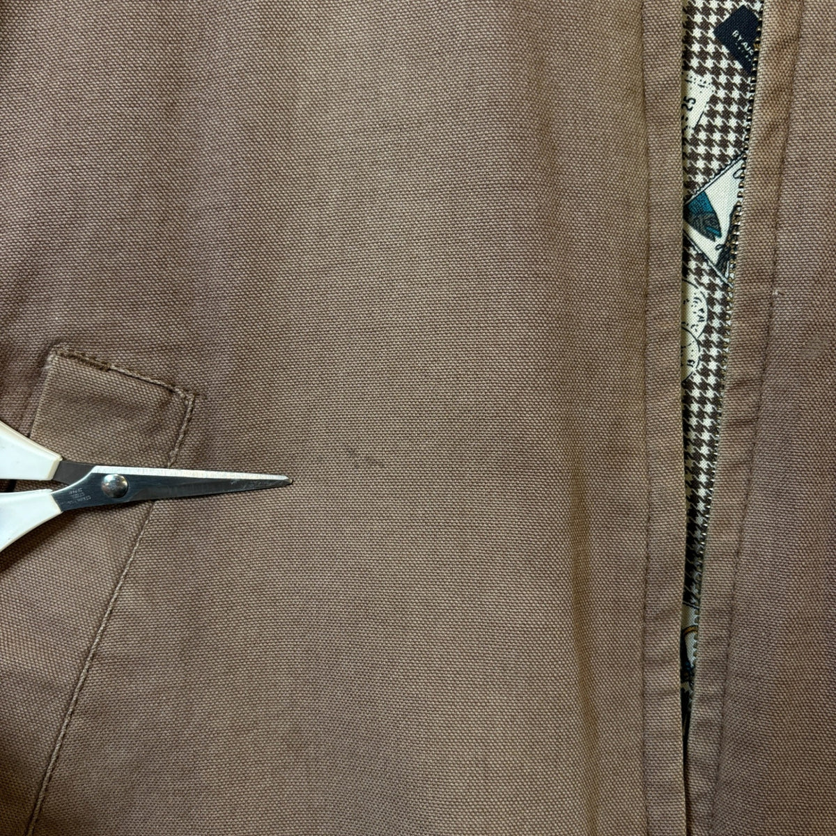1990s Eddie Bauer "All-Over Pattern Lining" Blouson