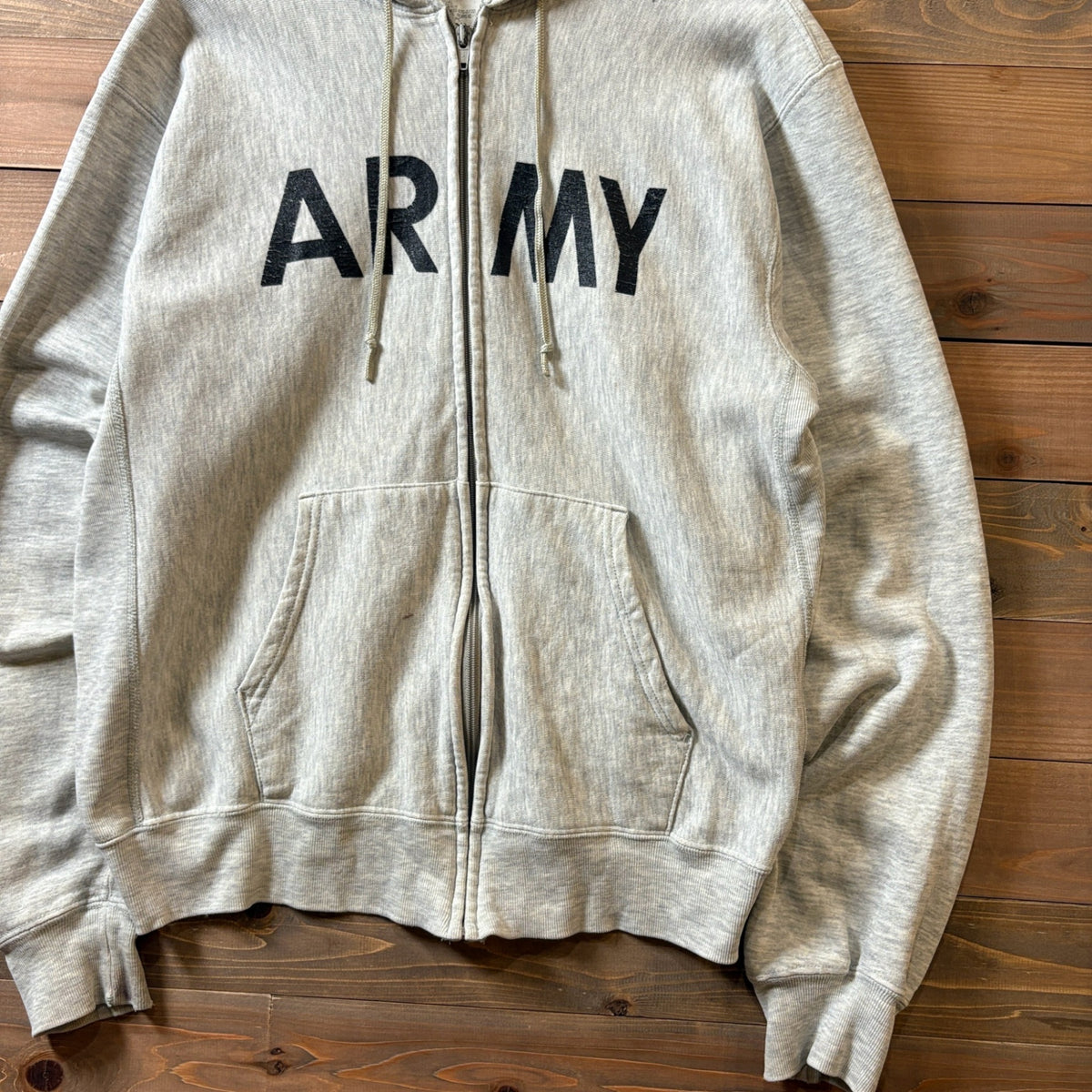 1980s Army "Champion Product" Full Zip Hoodie