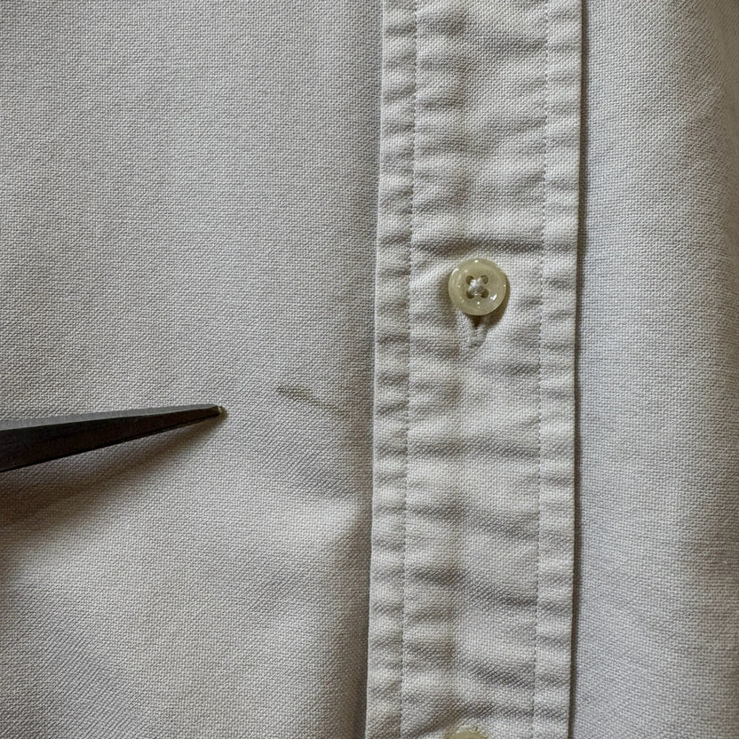 1990s Polo Ralph Lauren "WHITE" Oxford B/D Shirt