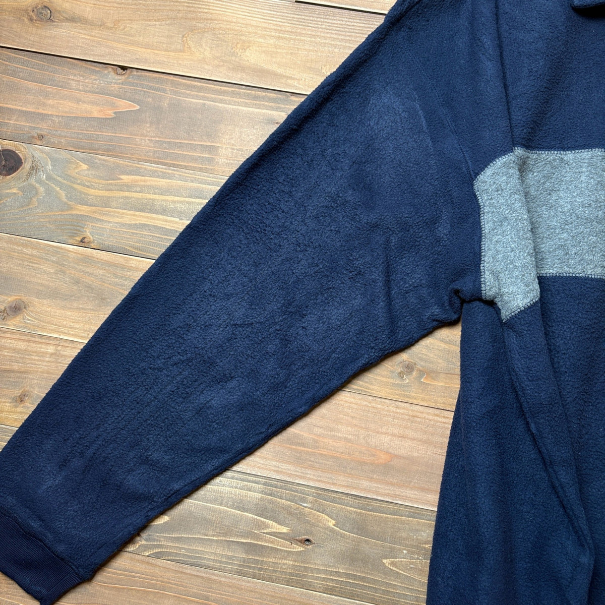 1990s St. John's Bay ”Fleece” Rugby Shirt
