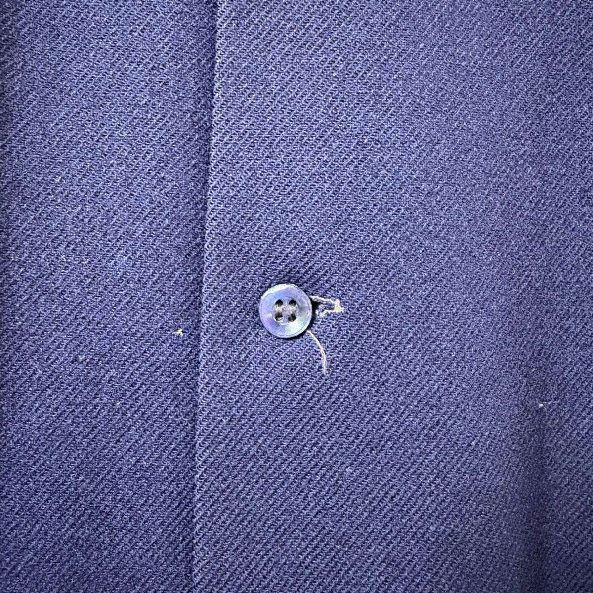 1940s McGregor Open Collar Wool Shirt