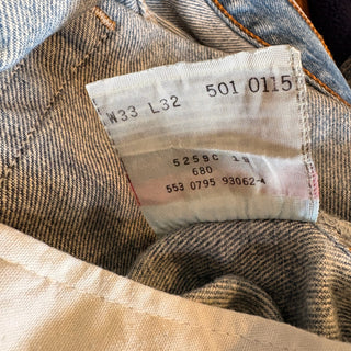 1990s Levi's 501 "MADE IN USA" Denim Pants